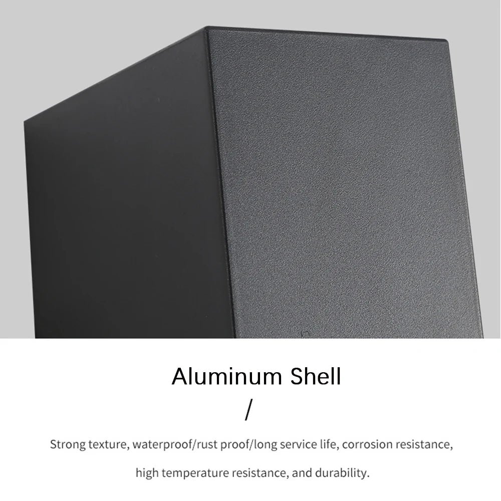 Led Wall Lamp Outdoor Waterproof IP65 up down GU10 AC85-265V Lighting Garden Decoration Wall Lights for Indoor Lighting